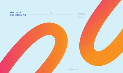 Gradient wave line design background for web branding, presentation, social media