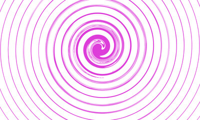 Pink Power Hypnosis: A Vibrant Concentric Magenta Spiral Swirl on a Subtle Light Gray Backdrop