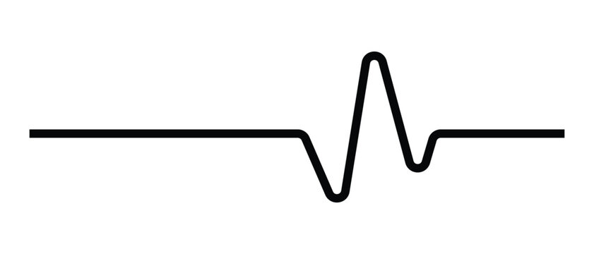 Heartbeat icon, lifeline icon, heartline icon, lifeline heart icon, life line heartbeart icon.