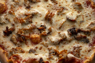 Gastronomic background as a universal visual element used as a textured food backdrop for text, logos, and recipe presentations in culinary design and advertising.