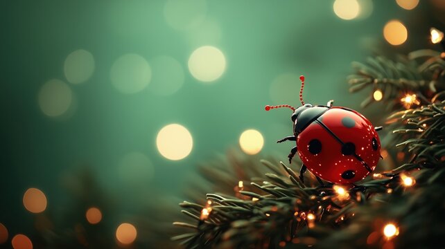 christmas ornaments and decorations on a tree