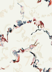 Elegant Abstract Wave Pattern on Light Background