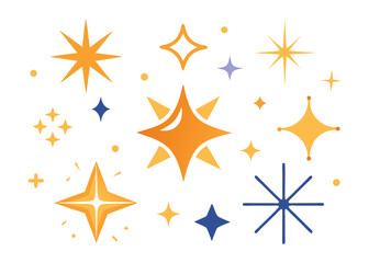 Obraz premium Futuristic Shiny Icons for Web and Graphic Design