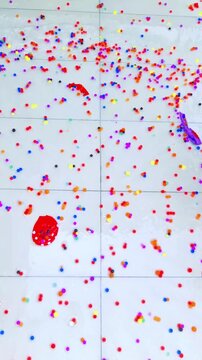 Beautiful colorful balloons popping asmr super satisfaction
