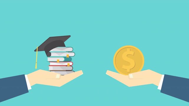 Investment in knowledge, student loan and scholarship