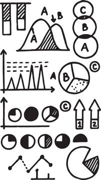 Egyptian travel symbols set vector icons collection illustration.