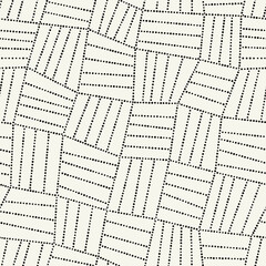 Vector seamless pattern. Simple abstract swatch. Dotted monochrome background. Contemporary simple geometric print. Can be used as swatch for illustrator.