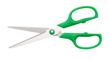 Crafting and cutting with precision green scissors, ideal for school projects, office supplies, and creative endeavors, bringing safety and quality to your everyday tasks