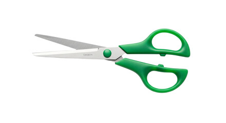 Crafting projects come alive with these vibrant green scissors, perfect for school, office, or home DIY projects, offering precision and comfort for all your cutting needs