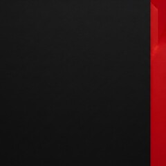 Abstract Black and Red Composition - Modern Design with Bold Contrast.