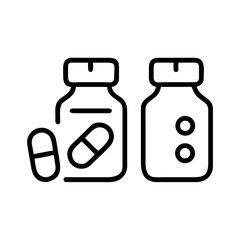 Fototapeta premium Pills and medicine bottles