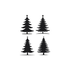 design vector tree christmas new year