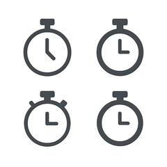 vector illustration of a set of icons for design