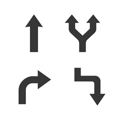 vector illustration of a set of icons for design