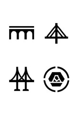 vector illustration of a set of icons for design