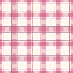Fototapeta premium Gingham grid tablecloth pattern seamless textured background 