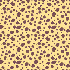Abstract modern leopard seamless pattern. Animals fashion trendy background. Color decorative vector illustration for print, fabric, textile. Modern ornament of stylized skin.