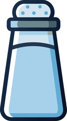 salt shaker clip art on transparent background