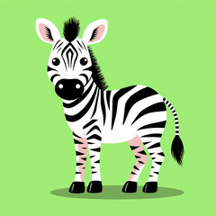 funny zebra cartoon