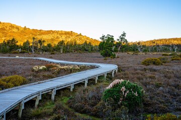 path in the mountains