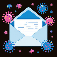 vector illustration of an envelope