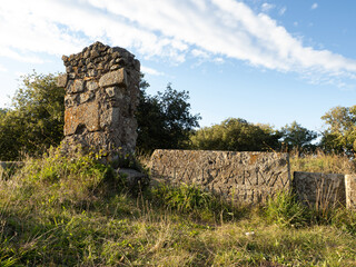 luce e natura su Monte Tuscolo, nei pressi di Roma