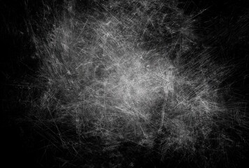 Abstract black and white texture with chaotic splattered lines and organic patterns creating dramatic high contrast background perfect for contemporary artistic design projects