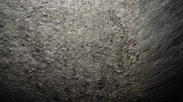 Textured Stone Surface: A close-up view reveals a rough and weathered stone surface, with intricate textures and natural imperfections. The scene evokes a sense of time, history and endurance. 