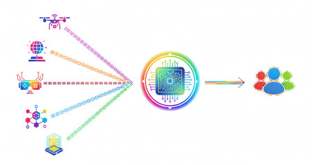 Harness the power of AI for insights and team collaboration with advanced data analytics solutions bringing people together for success and innovation.