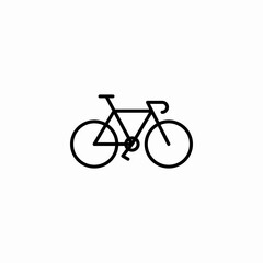 Fototapeta premium bicycle transportation icon sign vector