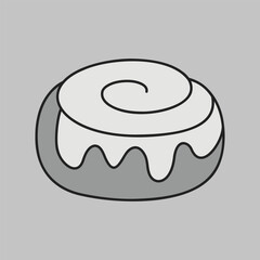 Classic Cinnamon Roll with Icing