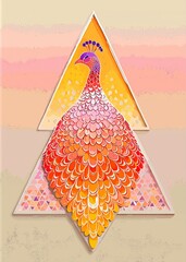 vector illustration of an abstract background