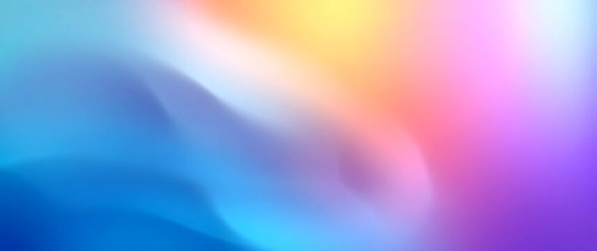 Beautiful color gradient background with noise. Abstract pastel holographic blurred grainy gradient banner background texture Colorful digital grain soft noise effect Nostalgia, vintage, retro