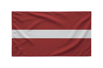 Patriotic Latvia flag waving, celebrating national pride and cultural heritage, a symbol of unity and independence for Latvian citizens