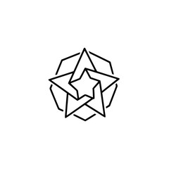 Obraz premium Black vector logo of a classic teapot outline for kitchenware or cafe branding, simple line art illustration