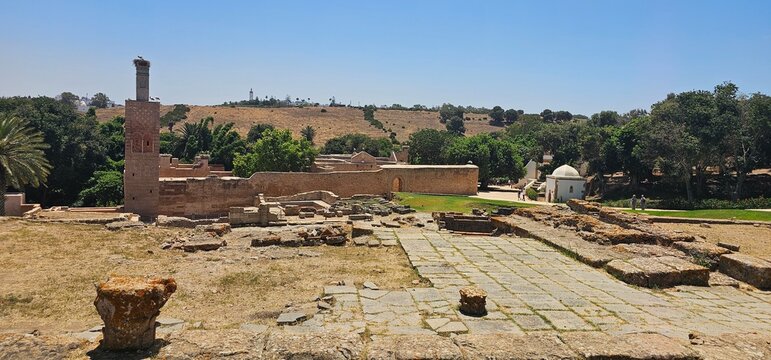 monument historique chellah  &agrave; rabat