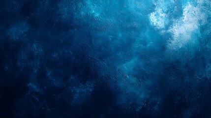 Blue Gradient Background with Grainy Texture and Noise Effect