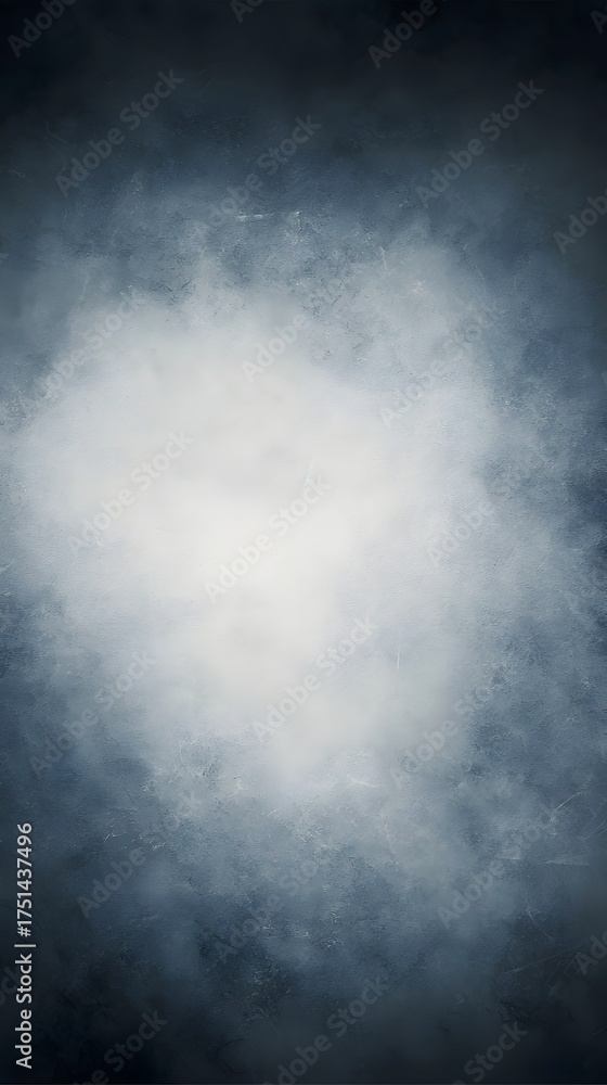 Canvas Prints gray and blue gradient background with grainy texture and blur effects