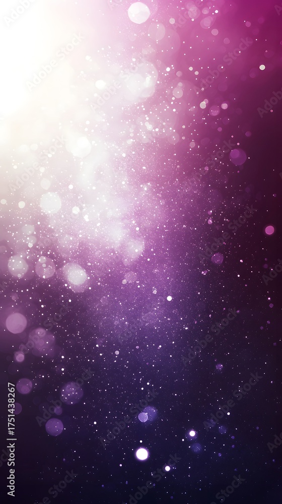 Canvas Prints blurred abstract gradient of purple and white on dark background