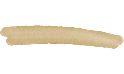 Watercolor Stroke Brush Paper Texture PNG Shape Decoration. On Transparent Background