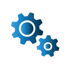 Obraz premium Gear icon design template
