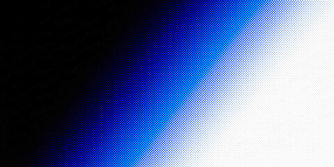 Abstract blue and black gradient pattern with a grid overlay, transitioning from dark to light, creating a dynamic visual effect