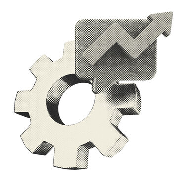 3d trading setting strategy halftone style