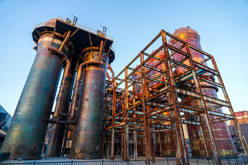 Equipment of steel works, The workshop and equipment of the steel mill