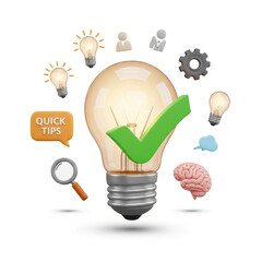 Innovative ideas and solutions concept.