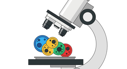 Scientific Exploration Unveiling the Microscopic World with a Microscope and Samples
