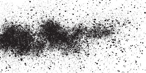 Grunge black and white. Abstract monochrome background. Vector pattern of scratches, chips, scuffs  Distressed overlay grunge texture, Distress Overlay grunge texture.