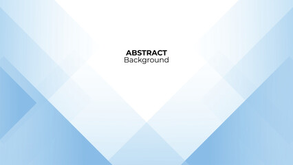 Obraz premium Modern Abstract Blue Geometric Background. Overlapping Triangle, Circle, and Square Shapes with Smooth Gradient Technology Pattern Design.