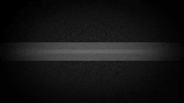 Dark asphalt road texture with two gray lines and vignetting effect surface