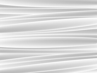 Abstract 3D gray and white background